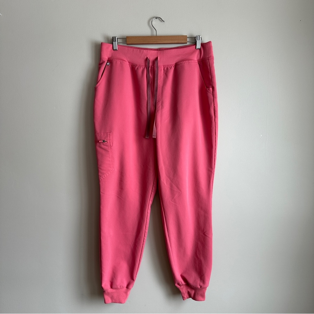 Figs Pink Track Pants